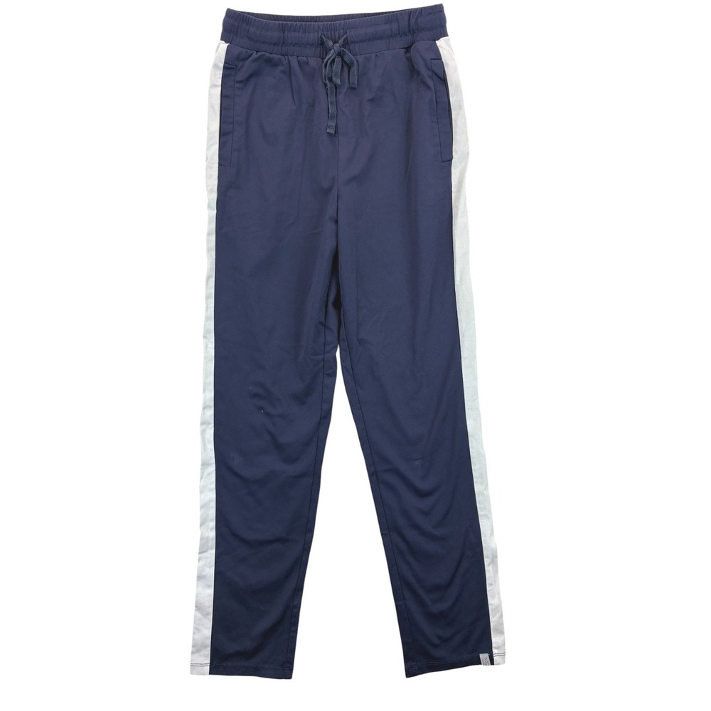 Weekend Max Mara Track Pants Womens M Navy Blue White Stripe Joggers Athletic